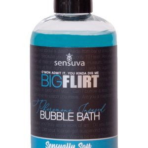 SENSUVA BIG FLIRT PHEROMONE BUBBLE BATH SENSUALLY SOFT 237ML