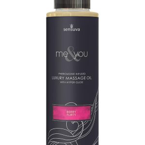 SENSUVA ME AND YOU MASSAGE OIL WILD BERRIES 125ML