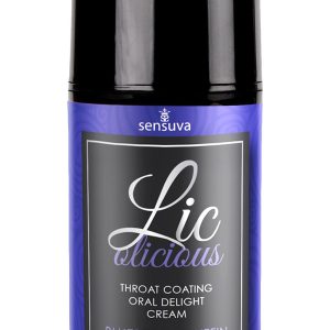 SENSUVA LIC-O-LICIOUS ORAL DELIGHT CREAM BLUEBERRY MUFFIN 50ML