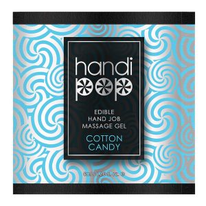 SENSUVA HANDIPOP EDIBLE MASSAGE GEL COTTON CANDY 6 ML