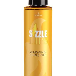 SENSUVA SIZZLE LIPS WARMING GEL BUTTER RUM 125ML