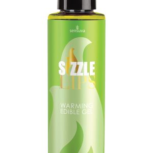 SENSUVA SIZZLE LIPS WARMING GEL CARAMEL APPLE 125ML