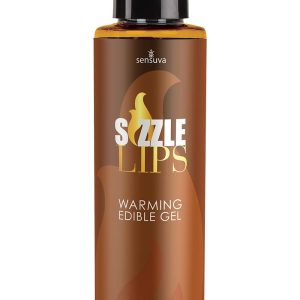 SENSUVA SIZZLE LIPS WARMING GEL SALTED CARAMEL 125ML