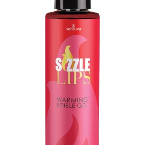 SENSUVA SIZZLE LIPS WARMING GEL STRAWBERRY 125ML