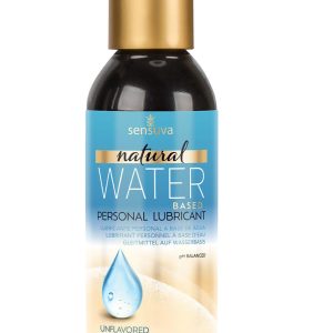 SENSUVA NATURAL WATER-BASED PERSONAL LUBRICANT ORIGINAL UNFLAVORED 125ML