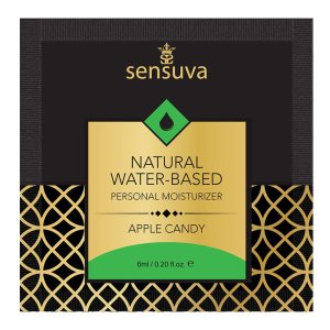 SENSUVA NATURAL WATER-BASED PERSONAL LUBRICANT APPLE CANDY 6 ML