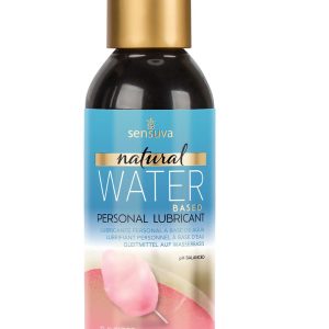 SENSUVA NATURAL WATER-BASED PERSONAL LUBRICANT COTTON CANDY 125ML