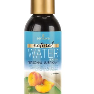 SENSUVA NATURAL WATER-BASED PERSONAL LUBRICANT PEACH  125ML