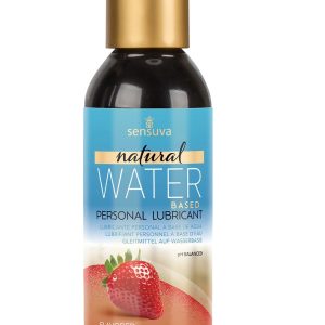 SENSUVA NATURAL WATER-BASED PERSONAL LUBRICANT STRAWBERRY 125ML
