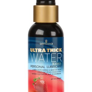 SENSUVA ULTRA–THICK WATER-BASED PERSONAL LUBRICANT STRAWBERRY 57ML
