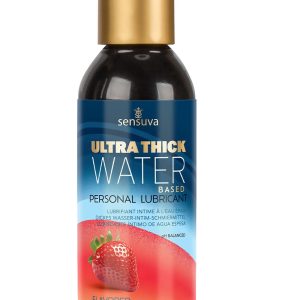 SENSUVA ULTRA–THICK WATER-BASED PERSONAL LUBRICANT STRAWBERRY 125ML