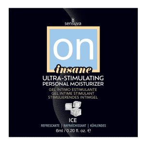 SENSUVA ON INSANE ICE ULTRA-STIMULATING PERSONAL MOISTURIZER 6ML