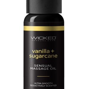 WICKED SENSUAL MASSAGE OIL VANILLA SUGARCANE 120ML