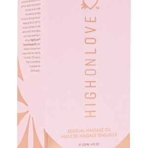 HIGH ON LOVE MASSAGE OIL DECADENT WHITE CHOCOLATE 120ML