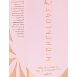HIGH ON LOVE MASSAGE OIL TROPICAL SUNSET 120ML