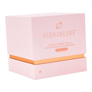 Luksusowa świeca do masażu High On Love Sensual Massage 820 gram