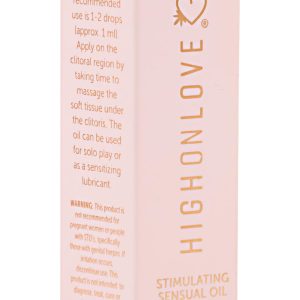 HIGH ON LOVE MINI SENSUAL STIMULATING OIL 10ML