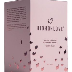 HIGH ON LOVE SENSUAL BATH SALTS 500G