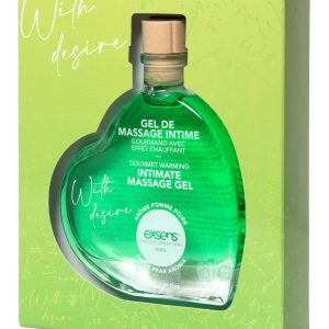 EXSENS WITH DESIRE - APPLE PEAR AROMA  MASSAGE GEL 50ML