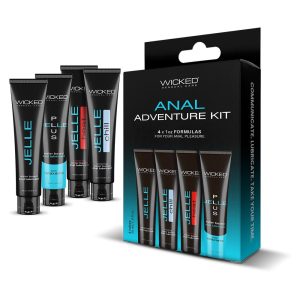 WICKED ANAL ADVENTURE KIT 4X30 ML