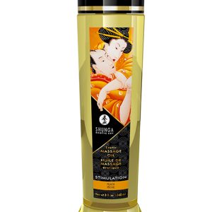 EROTIC MASSAGE OIL STIMULATION PEACH 240 ML
