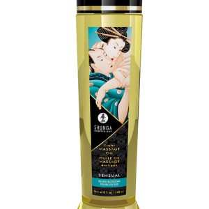 Olejek do masażu Shunga - Zmysłowe Kwiaty Wyspy 240 ml