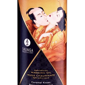 APHRODISIAC OIL CARAMEL KISSES 100ML