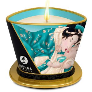 Świeca na bazie soi do masażu Massage Candle Island Blossoms 170 ml