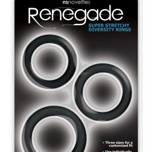 RENEGADE DIVERSITY RINGS BLACK