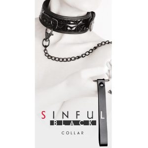 SINFUL BLACK COLLAR