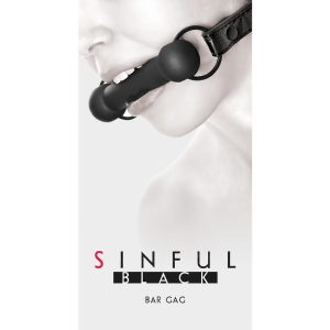 SINFUL BAR GAG BLACK