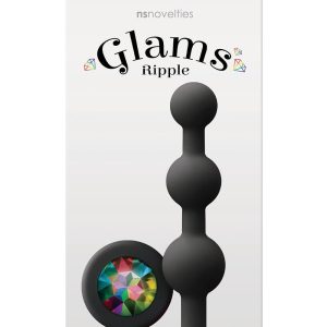 GLAMS RIPPLE RAINBOW GEM BLACK
