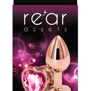 REAR ASSETS ROSE GOLD HEART S PINK
