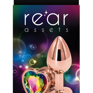 REAR ASSETS ROSE GOLD HEART S RAINBOW