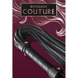 BONDAGE COUTURE FLOGGER BLACK