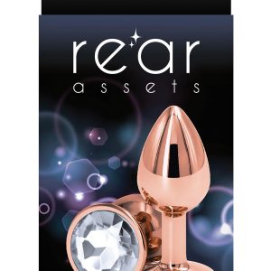 Mały korek analny Rear Assets Rose Gold