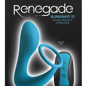 Wibrujący pierścień na penisa Renegade Slingshot II