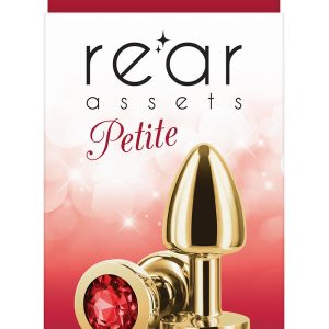 Korek analny Rear Assets Petite Gold Red