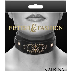 FETISH & FASHION KATRINA COLLAR BLACK