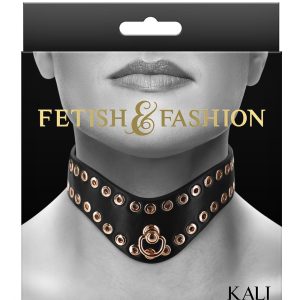 FETISH & FASHION KALI COLLAR BLACK