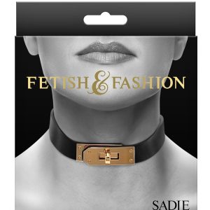 FETISH & FASHION SADIE COLLAR BLACK