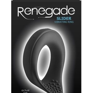 Czarna nakładka na penisa Renegade Slider