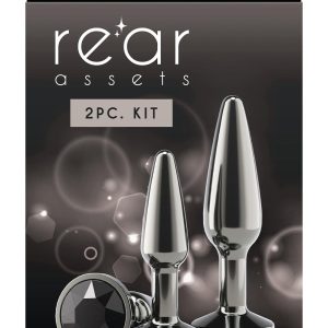 REAR ASSETS TAPERED TRAINER KIT GUNMETAL BLACK