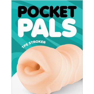 POCKET PALS MOUTH STROKER FLESH