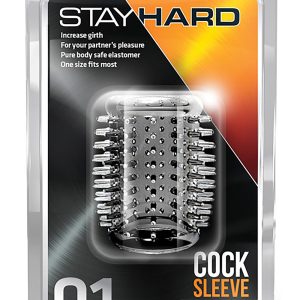 Przezroczysta nakładka na penisa Stay Hard Cock Sleeve 01