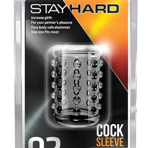 Przezroczysta nakładka na penisa Stay Hard Cock Sleeve 02