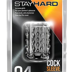 Przezroczysta nakładka na penisa Stay Hard Cock Sleeve 04