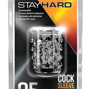Przezroczysta nakładka na penisa Stay Hard Cock Sleeve 05