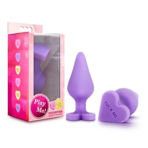 Wtyczka analna Naughtier Candy Hearts Play With Me