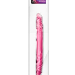 B YOURS 14 INCH DOUBLE DILDO PINK